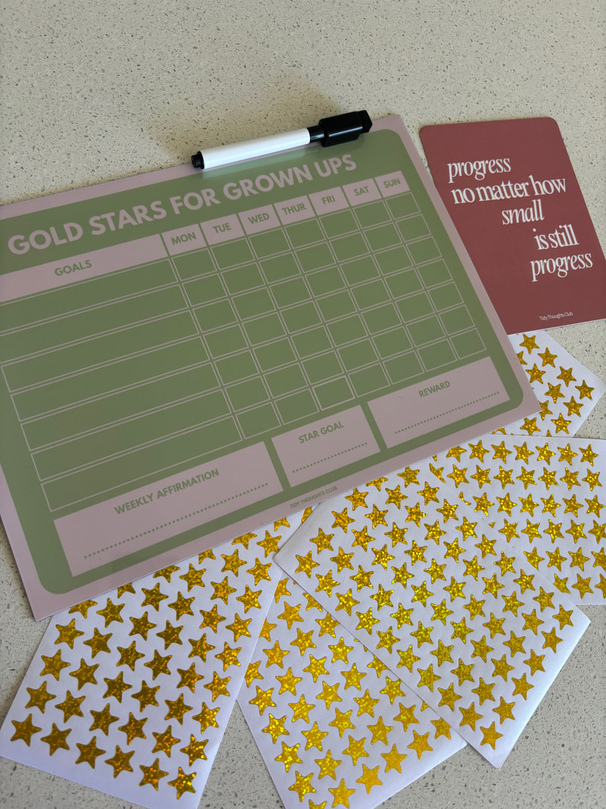 Matcha Bundle | Gold Stars for Grown Ups
